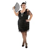 Morph 1920er Flapper Kostüm Kleid für Damen, Vintage Gatsby Stil, Perfekt für Fasching und...