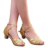 Hohe-Schuhe Damen Mit Absatz Pumps Elegant Und Bequem Sommer Warehouse Deal, 20er Jahre Schuhe...
